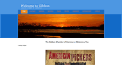 Desktop Screenshot of gibbonchamber.nctc.net