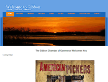 Tablet Screenshot of gibbonchamber.nctc.net